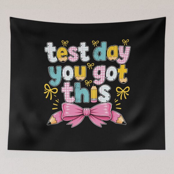 Item preview, Test Day You Got This Coquette Bow Pencil Teacher Student designed and sold by viectory.