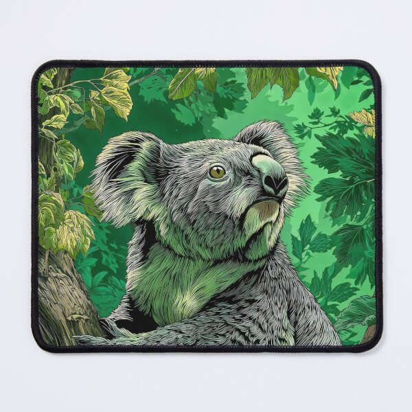Item preview, Koala in Eucalyptus Forest Vintage designed and sold by veyraatelier.