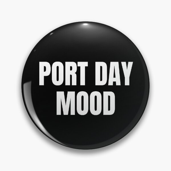 Item preview, Port Day Mood (White) designed and sold by ShipCrewNation.