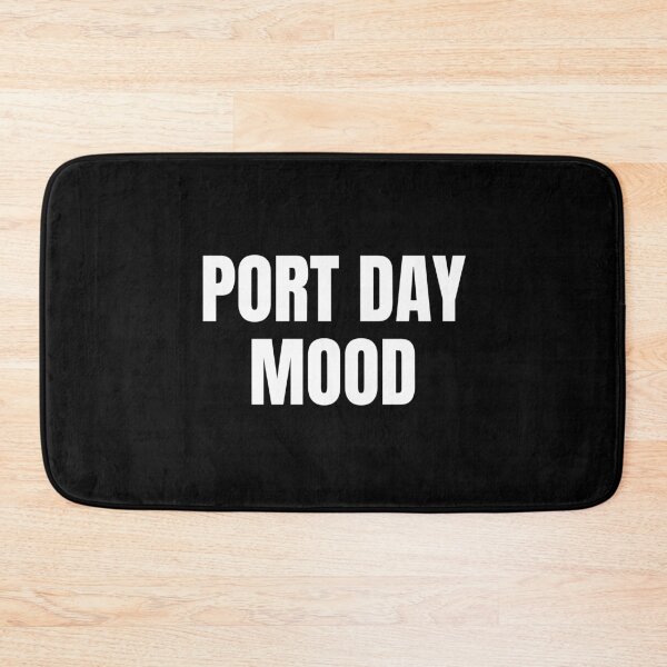 Item preview, Port Day Mood (White) designed and sold by ShipCrewNation.