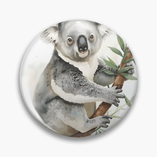 Item preview, Koala Watercolor Painting designed and sold by RawNaturePrints.