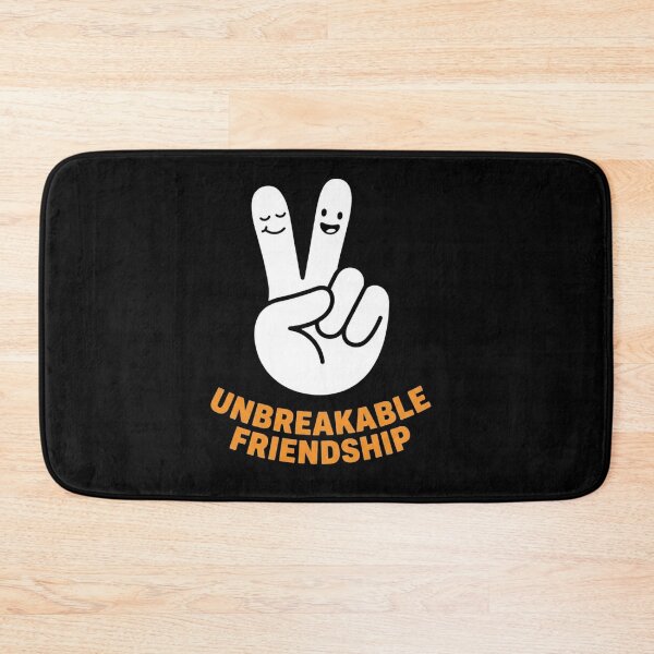 Item preview, Unbreakable Friendship Peace Sign Cute Cartoon designed and sold by SiarheiYur.