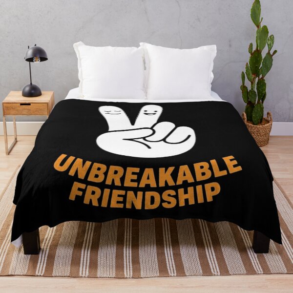 Item preview, Unbreakable Friendship Peace Sign Cute Cartoon designed and sold by SiarheiYur.