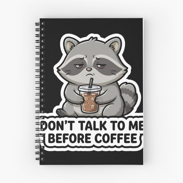 Item preview, coffe raccoon designed and sold by MMateka.
