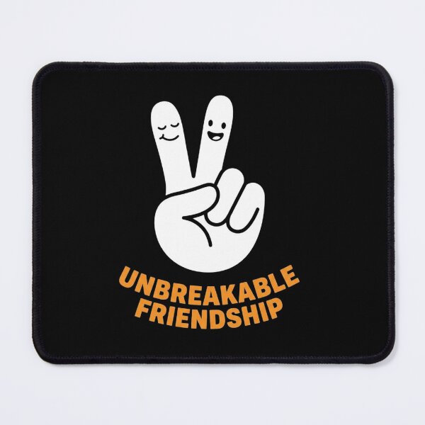 Item preview, Unbreakable Friendship Peace Sign Cute Cartoon designed and sold by SiarheiYur.