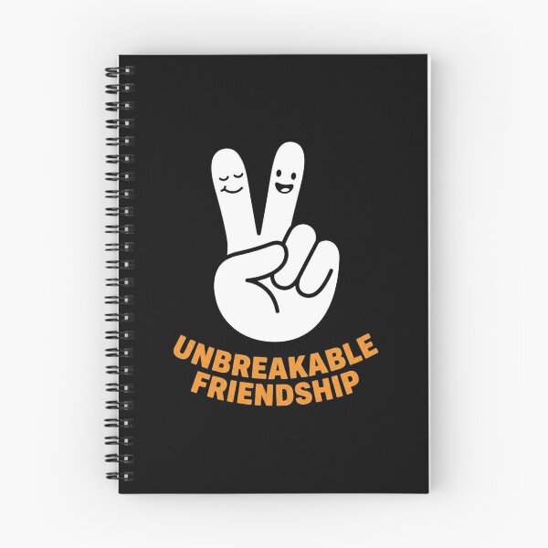 Item preview, Unbreakable Friendship Peace Sign Cute Cartoon designed and sold by SiarheiYur.