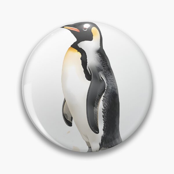 Item preview, Penguin Watercolor Painting designed and sold by RawNaturePrints.