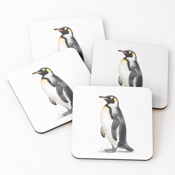 Item preview, Penguin Watercolor Painting designed and sold by RawNaturePrints.