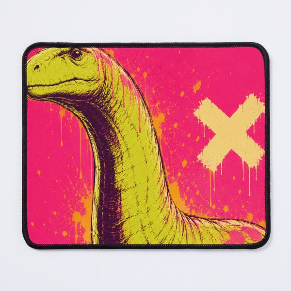 Item preview, Neon Sauropod Graffiti Dinosaur Art designed and sold by VoxelEstudi0nic.