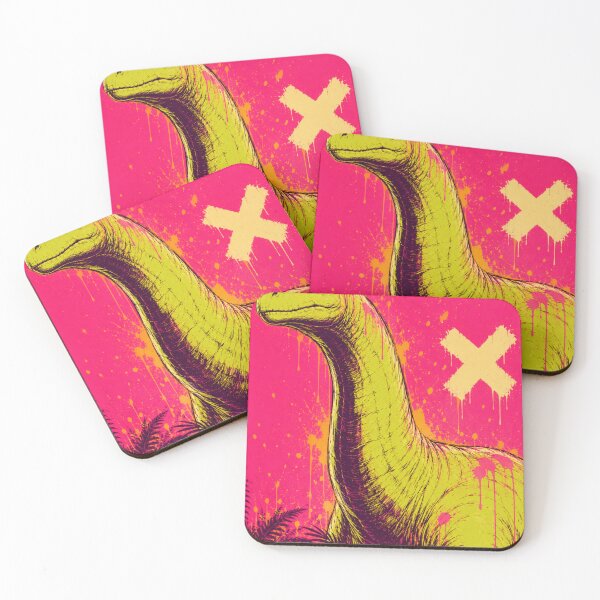 Item preview, Neon Sauropod Graffiti Dinosaur Art designed and sold by VoxelEstudi0nic.