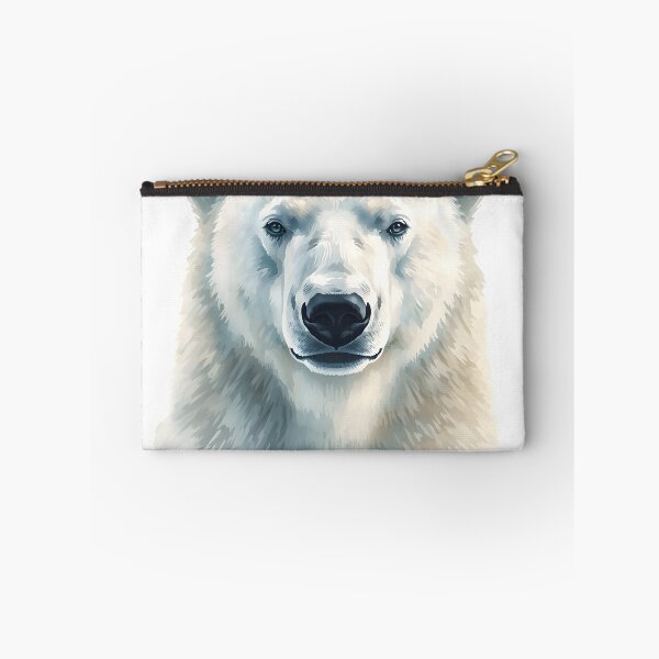 Item preview, Polar Bear Watercolor Painting designed and sold by RawNaturePrints.