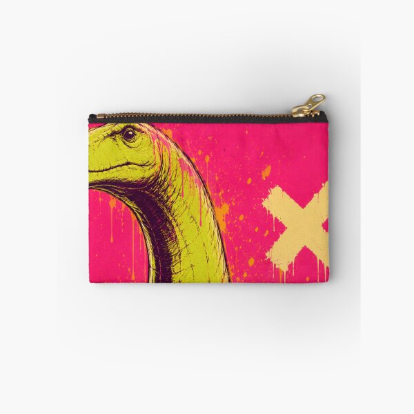 Aperçu de l'œuvre Art de graffiti néon sauropode dinosaure créée et vendue par VoxelEstudi0nic.