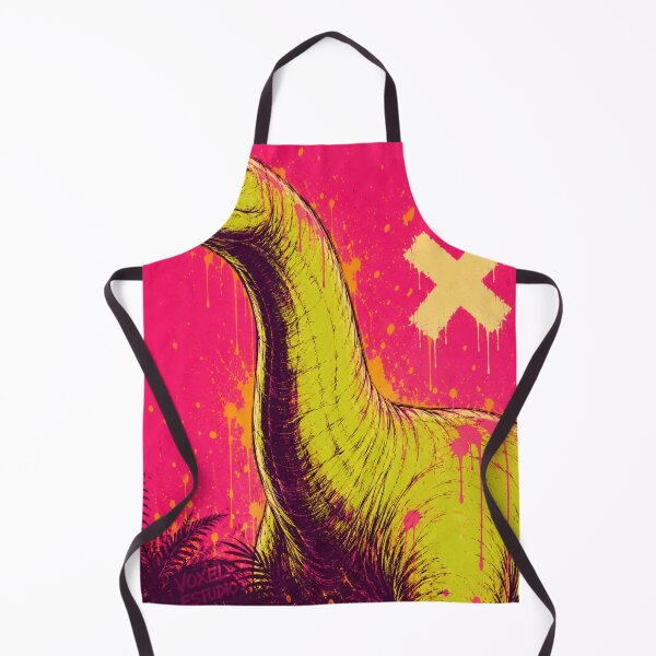 Item preview, Neon Sauropod Graffiti Dinosaur Art designed and sold by VoxelEstudi0nic.