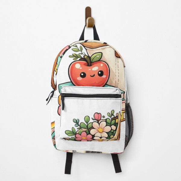 Item preview, Teacher Tote Bag | Cute Teacher Essentials, Books, Coffee & Apple Kawaii | Back to School Gift designed and sold by Pixanova.