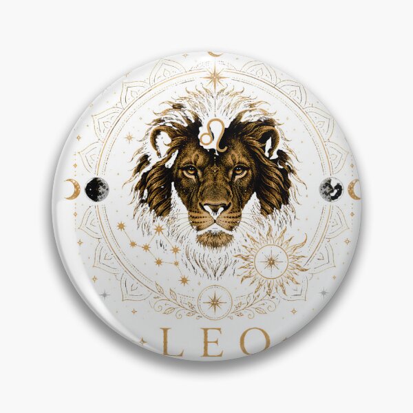 Item preview, Leo Zodiac | Shine Without Fear | Celestial Boho Astrology Design designed and sold by CalmMandala.