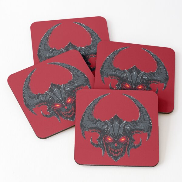 Item preview, demon knight skull helm designed and sold by HauntedEmporium.