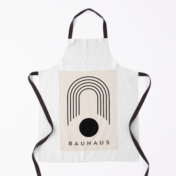 Item preview, Bauhaus Minimalist Black and Cream Geometric Arch designed and sold by FaizArtShop.