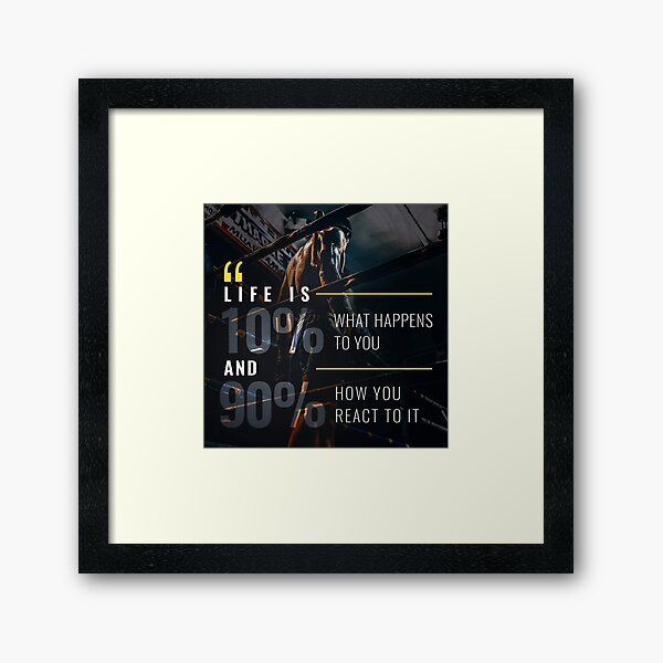 Item preview, Fitness Inspirational Quote designed and sold by superfitstuff.