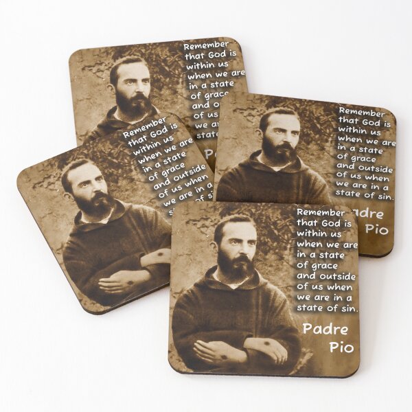 Item preview, Padre Pio designed and sold by Aleksandar Kostjuk.