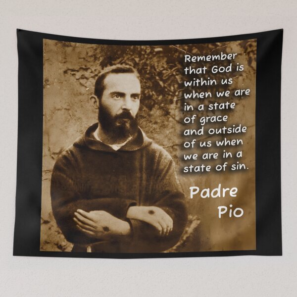 Item preview, Padre Pio designed and sold by Aleksandar Kostjuk.