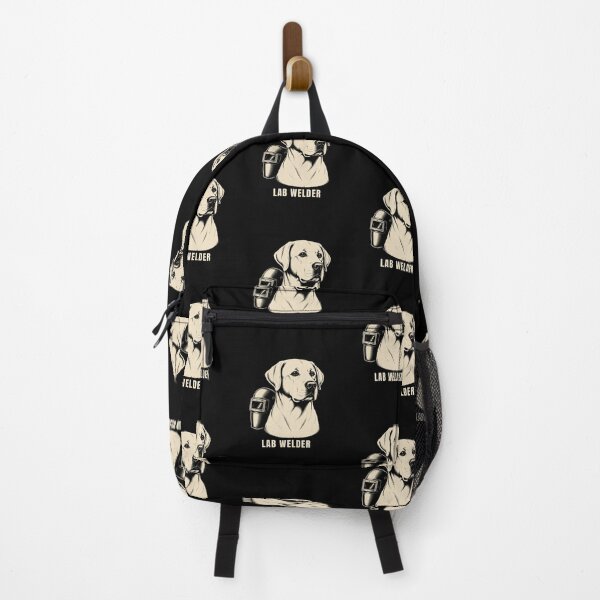 Aperçu de l'œuvre Soudeur de laboratoire | Illustration vintage d'un labrador retriever en train de souder créée et vendue par RusticMeadow.