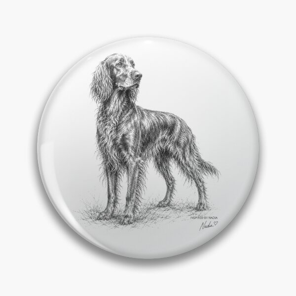 Item preview, Inspired Dog Sketch Collection #004 | Irish Setter designed and sold by PH Creator Studio.