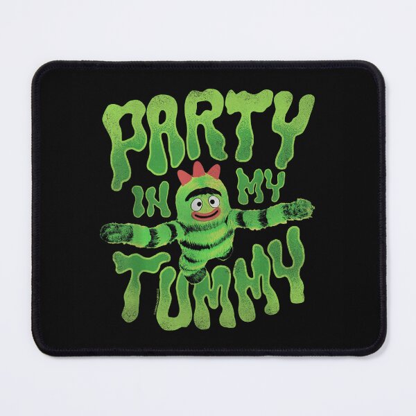 Item preview, Yo Gabba Gabba Brobee Party In My Tummy Slime Typography Kid T-Shirt designed and sold by DonnaLoly.