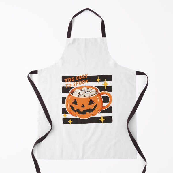 Item preview, Too Cozy Too Spook – Cute Pumpkin Hot Cocoa Halloween Mug Illustration designed and sold by Snifferius.