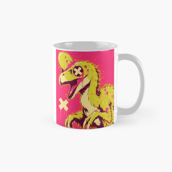 Item preview, Neon Oviraptor Graffiti Dinosaur Art designed and sold by VoxelEstudi0nic.
