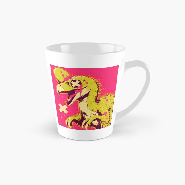 Item preview, Neon Oviraptor Graffiti Dinosaur Art designed and sold by VoxelEstudi0nic.