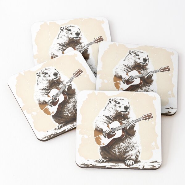 Item preview, Marmot play guitar Classic T-Shirt designed and sold by dDariaallofthat.