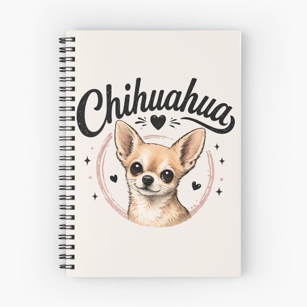 Item preview, Chihuahua Love – Cute Big-Eyed Dog Lover Illustration designed and sold by blankTeeShirt.