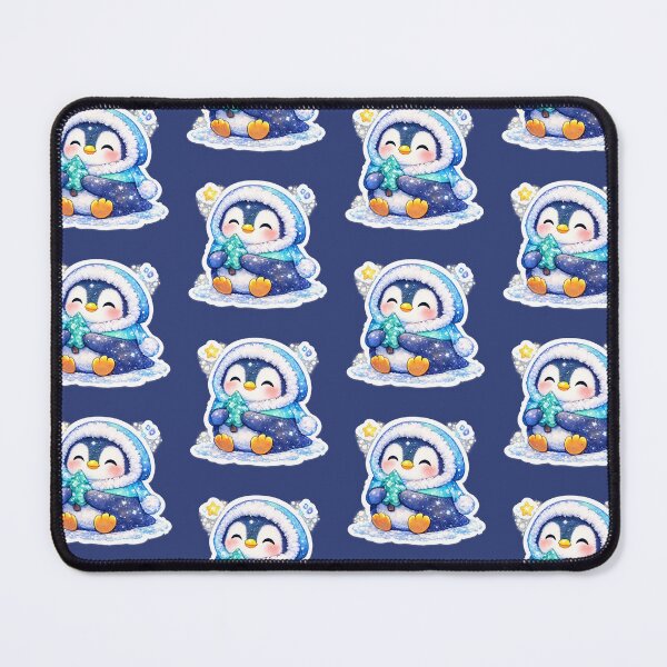 Item preview, Cute Penguin Holding Christmas Tree Sticker | Kawaii Winter Penguin | Cozy Holiday Animal | Pastel Snow Penguin Sticker designed and sold by StyloStudio.