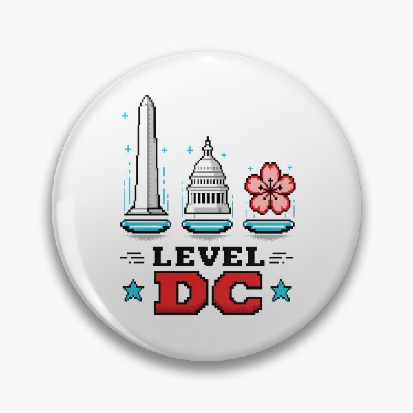 Item preview, Level DC – Pixel Landmarks & Cherry Blossom Quest designed and sold by Fenay Designs.
