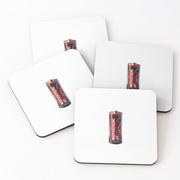 Item preview, Motivation 1% - Shattered Battery Burnout Humor designed and sold by Chrome cinematic.