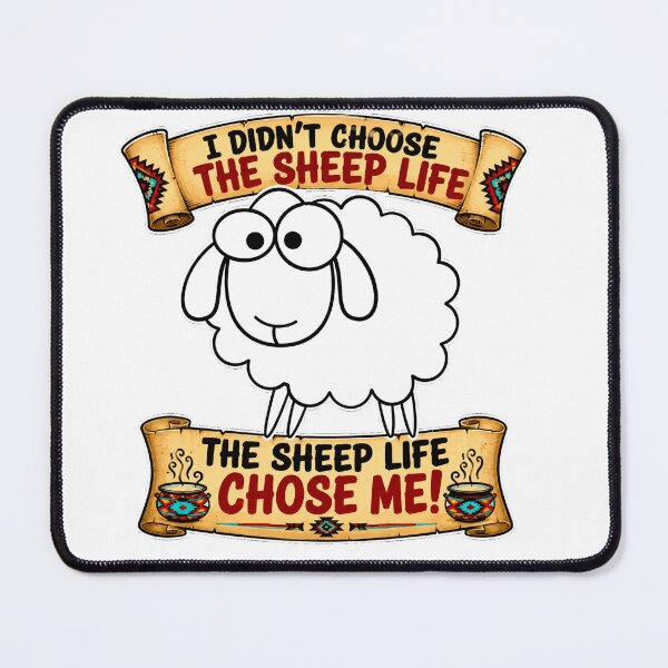 Item preview, Sheep Life  designed and sold by NativeGraffix.