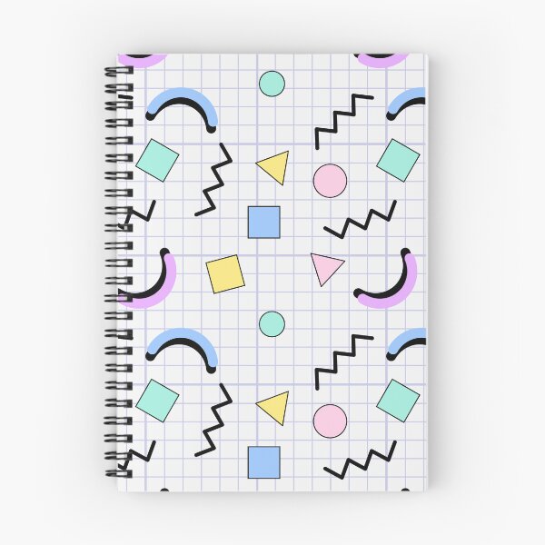 Item preview, Retro 80s Memphis Shapes Pattern designed and sold by Zaya_art.