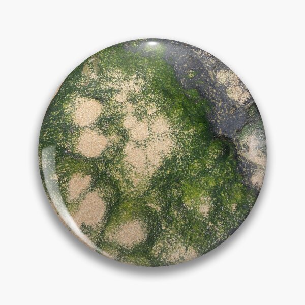 Item preview, Textured Mottled Moss Rocks Toowoon Bay designed and sold by lyndseyart.