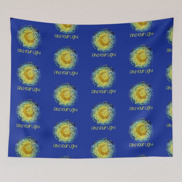Item preview, Van Gogh Starry Night Crescent Moon Impressionist Art designed and sold by anuardhaduarah.