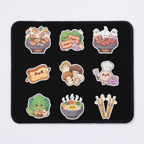 Item preview, Funny Korean Bbq and Kawaii asian food designed and sold by DamioPolArt.