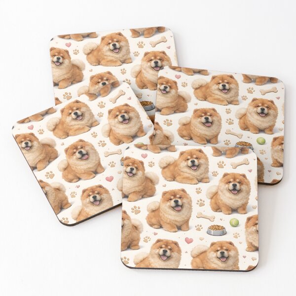 Item preview, Cute Chow Chow Dog Pattern  designed and sold by blankTeeShirt.