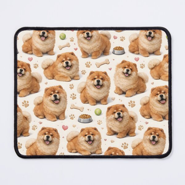 Item preview, Cute Chow Chow Dog Pattern designed and sold by blankTeeShirt.