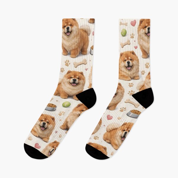 Item preview, Cute Chow Chow Dog Pattern  designed and sold by blankTeeShirt.