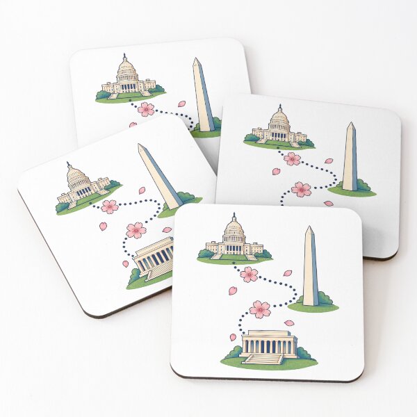 Item preview, Washington DC Landmark Trail – Blossoms Along the Way designed and sold by Fenay Designs.