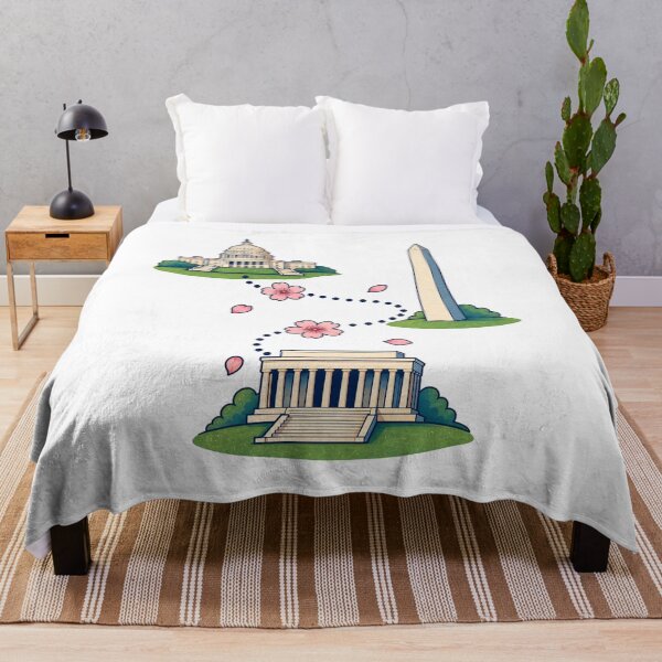 Item preview, Washington DC Landmark Trail – Blossoms Along the Way designed and sold by Fenay Designs.