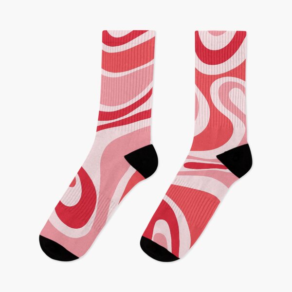 Item preview, Liquid Swirl Retro Abstract in pinks  tones, Light Blush, Cream, and White designed and sold by Differenceee.