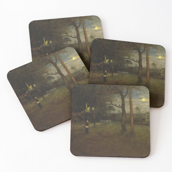 Item preview, George Inness -Moonlight designed and sold by tomorrowsart.