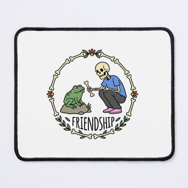 Item preview, Skeleton Feeding Frog Bone Floral Wreath Art designed and sold by SiarheiYur.
