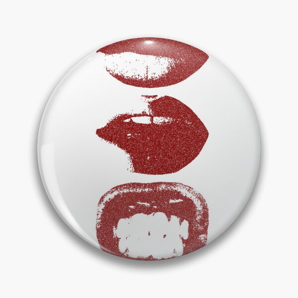 Item preview, Red Mouth 90s Vintage Graphic Design designed and sold by VintageQC.