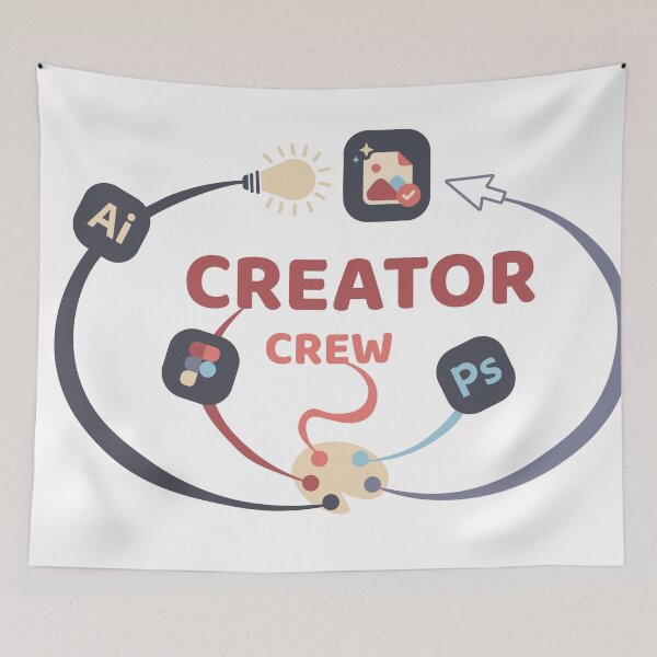 Item preview, Creator Crew | Creative Designer Illustration designed and sold by Mammoths.